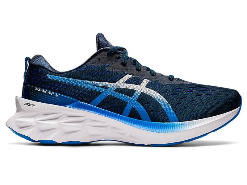 Sapatilhas Running Asics NOVABLAST 2 Homem Azul Marinho, 0066A475.443